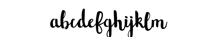 NorthernLights-Script Font LOWERCASE
