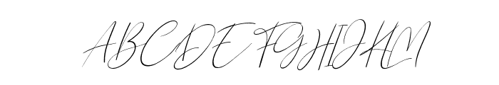 Northwest Signature Italic Font UPPERCASE