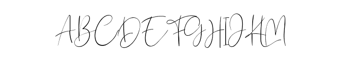 Northwest Signature Font UPPERCASE