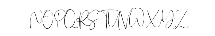 Northwest Signature Font UPPERCASE
