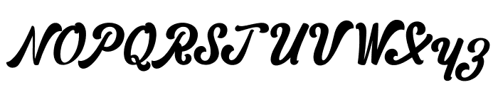 Norty-Regular Font UPPERCASE