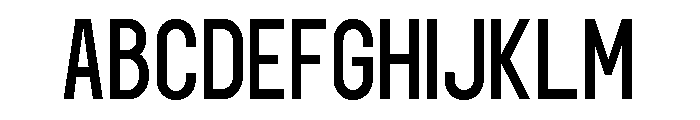 Norveza DEMO Bold Font UPPERCASE