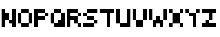 Nostalgia Pixel Regular Font UPPERCASE