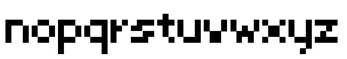 Nostalgia Pixel Regular Font LOWERCASE