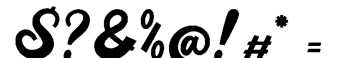Nostalgia Riviera Font OTHER CHARS