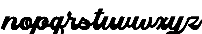 Nostalgia Riviera Font LOWERCASE