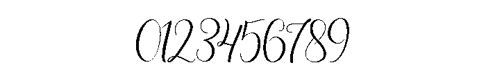 Nostalgia Script Regular Font OTHER CHARS
