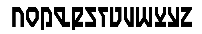 Nostromo Condensed Font UPPERCASE