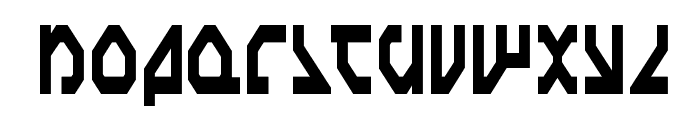 Nostromo Condensed Font LOWERCASE