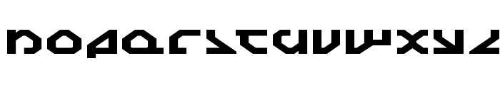 Nostromo Expanded Font LOWERCASE
