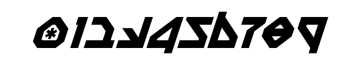 Nostromo Italic Font OTHER CHARS