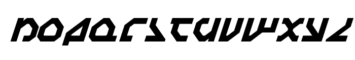 Nostromo Italic Font LOWERCASE