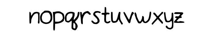 NotDot Font LOWERCASE