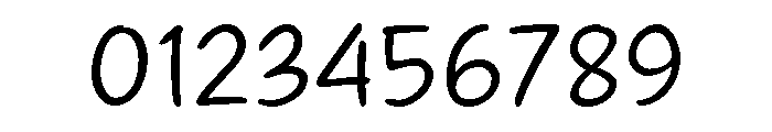 NotePaper-regular Font OTHER CHARS