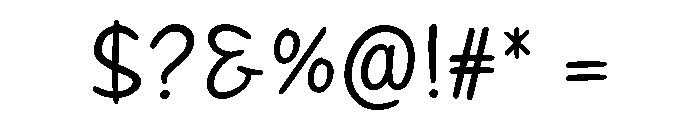 NotePaper-regular Font OTHER CHARS