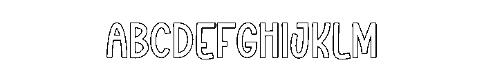 Notebook2 Font UPPERCASE