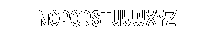 Notebook2 Font UPPERCASE