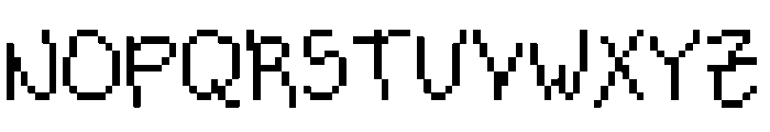 Notepen Font UPPERCASE