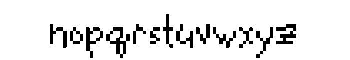 Notepen Font LOWERCASE
