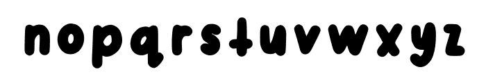Notes Font Regular Font LOWERCASE