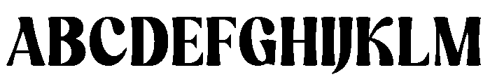 Nothing Magic Font UPPERCASE