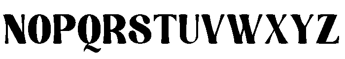 Nothing Magic Font UPPERCASE