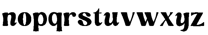Nothing Magic Font LOWERCASE