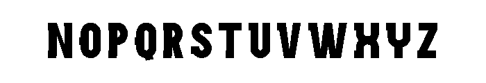 Nothing Smoking Font UPPERCASE