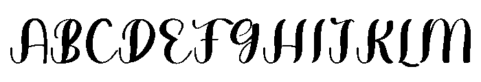 Nothing Whimsical Font UPPERCASE