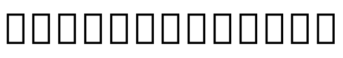 Noto Sans Armenian Condensed Thin Font UPPERCASE