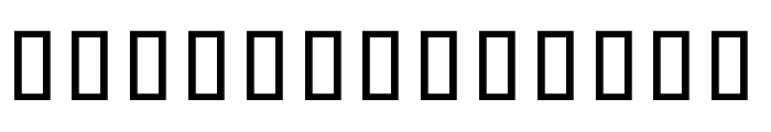 Noto Sans Khmer ExtraCondensed Font LOWERCASE