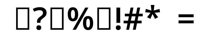 Noto Sans Sinhala UI SemiBold Font OTHER CHARS