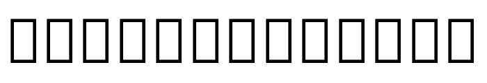 Noto Sans Thai ExtraCondensed Bold Font LOWERCASE