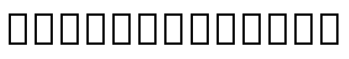 Noto Sans Thai ExtraCondensed ExtraBold Font LOWERCASE