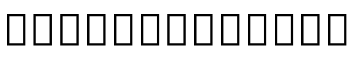 Noto Sans Thai SemiCondensed ExtraLight Font LOWERCASE