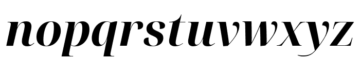 Noto Serif Display Bold Italic Font LOWERCASE