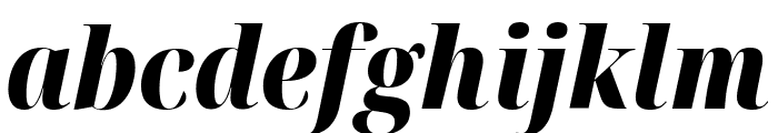 Noto Serif Display Condensed Black Italic Font LOWERCASE