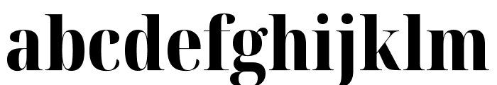 Noto Serif Display Condensed ExtraBold Font LOWERCASE