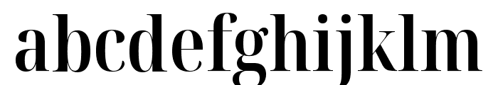 Noto Serif Display Condensed SemiBold Font LOWERCASE