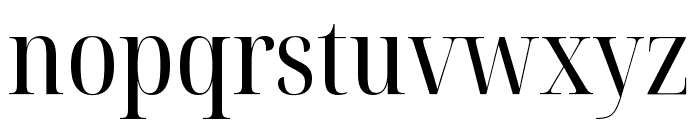 Noto Serif Display Condensed Font LOWERCASE