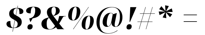 Noto Serif Display ExtraBold Italic Font OTHER CHARS