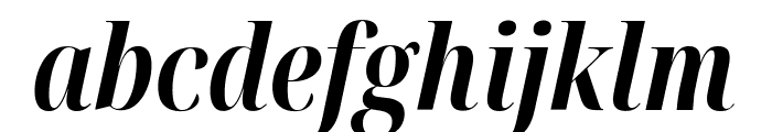 Noto Serif Display ExtraCondensed Bold Italic Font LOWERCASE