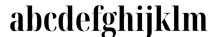Noto Serif Display ExtraCondensed Bold Font LOWERCASE