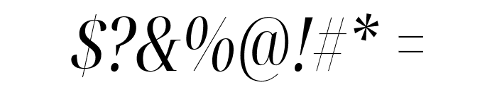 Noto Serif Display ExtraCondensed Italic Font OTHER CHARS