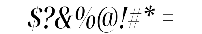 Noto Serif Display ExtraCondensed Medium Italic Font OTHER CHARS
