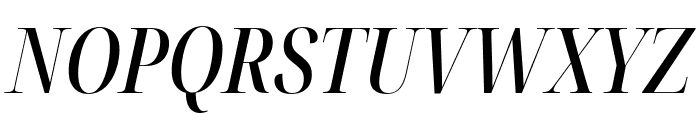 Noto Serif Display ExtraCondensed Medium Italic Font UPPERCASE