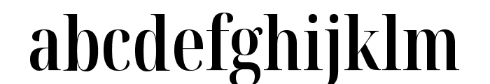 Noto Serif Display ExtraCondensed SemiBold Font LOWERCASE