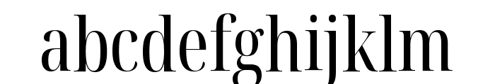 Noto Serif Display ExtraCondensed Font LOWERCASE