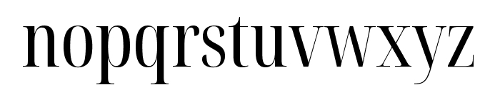 Noto Serif Display ExtraCondensed Font LOWERCASE