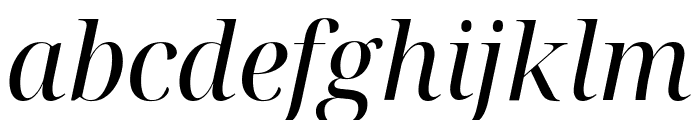 Noto Serif Display Italic Font LOWERCASE